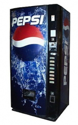 Dixie Narco 368 single price soda vending machine